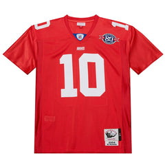 Eli Manning New York Giants 2004 Authentic Throwback Retired Player Jersey Red - Mitchell & Ness