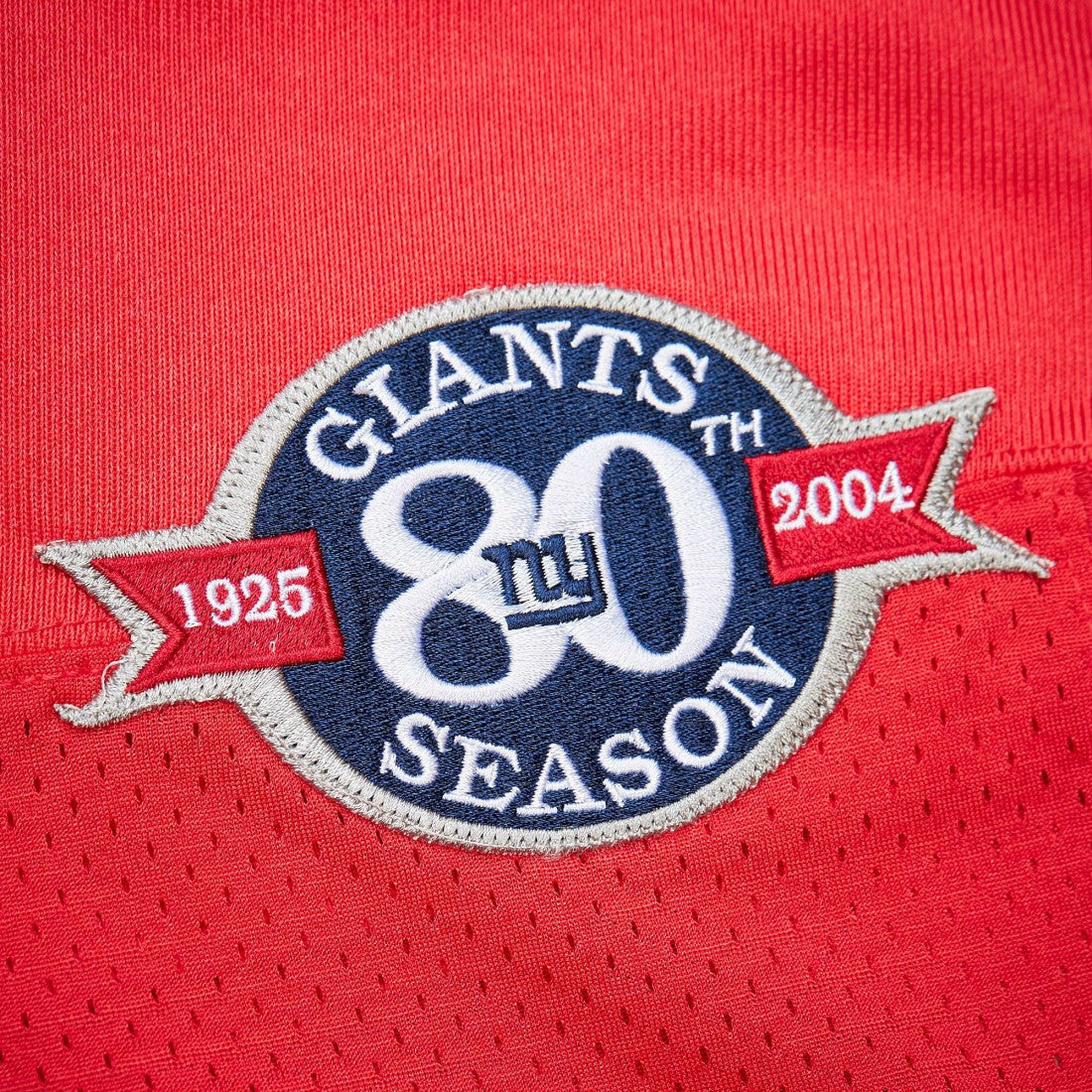 Eli Manning New York Giants 2004 Authentic Throwback Retired Player Jersey Red - Mitchell & Ness