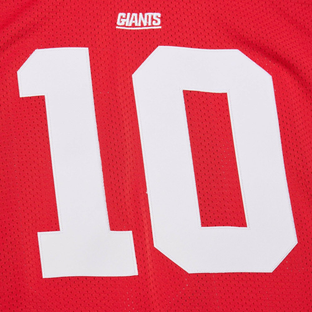 Eli Manning New York Giants 2004 Authentic Throwback Retired Player Jersey Red - Mitchell & Ness