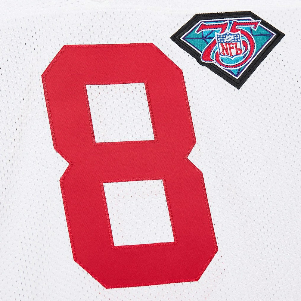 Steve Young San Francisco 49ers 1994 Authentic Throwback Retired Player Jersey White - Mitchell & Ness