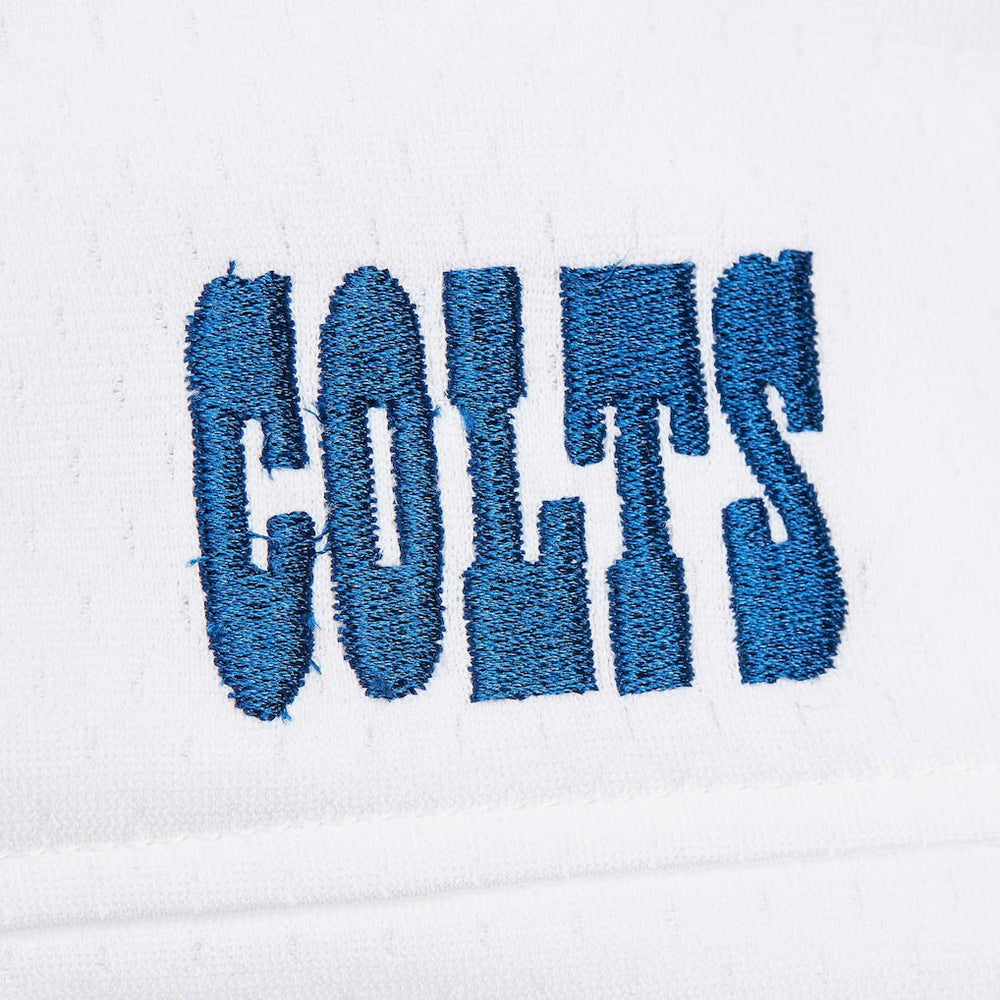 Peyton Manning Indianapolis Colts Player Name & Number Hoodie Legacy Jersey White - Mitchell & Ness
