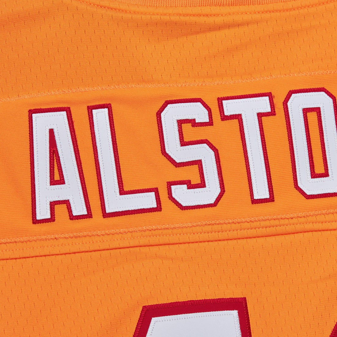 Mike Alstott Tampa Bay Buccaneers Player Name & Number Hoodie Legacy Jersey Orange - Mitchell & Ness