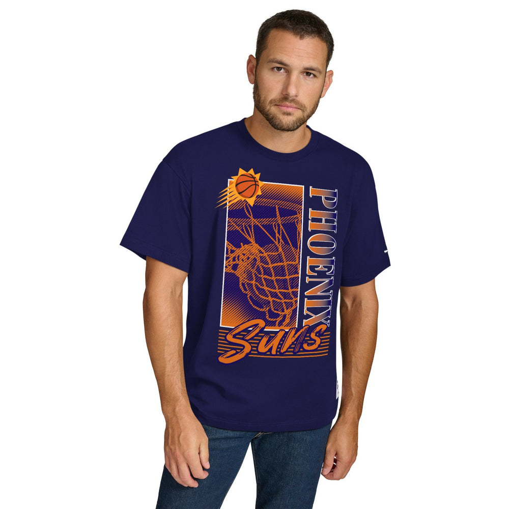NBA - Phoenix Suns Tommy Jeans Noah Swish T-Shirt - Purple