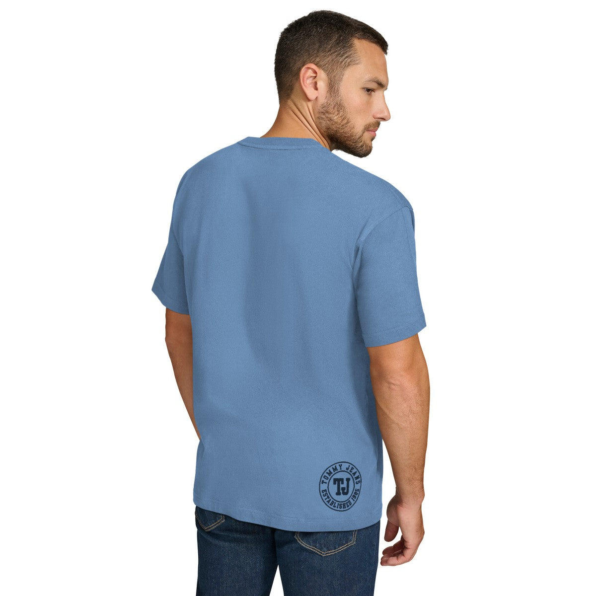 NBA - Memphis Grizzlies Tommy Jeans Noah Swish T-Shirt - Light Blue