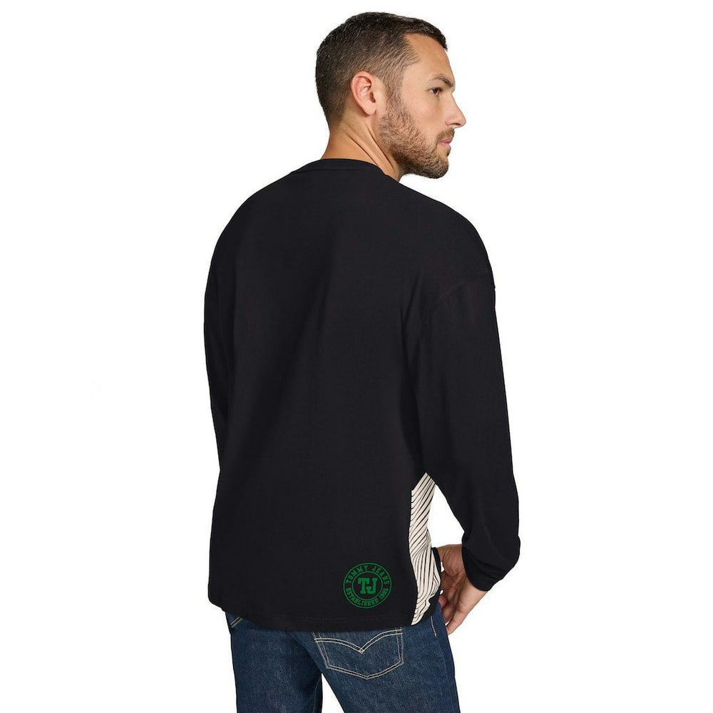 NBA - Boston Celtics Tommy Jeans Lucas Long Sleeve T-Shirt - Black