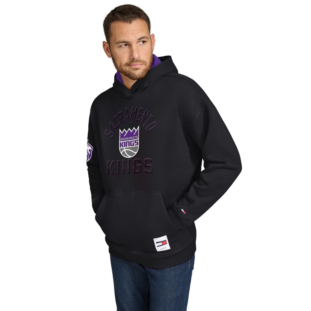 NBA - Sacramento Kings Tommy Jeans Sebastian Pullover Hoodie - Black