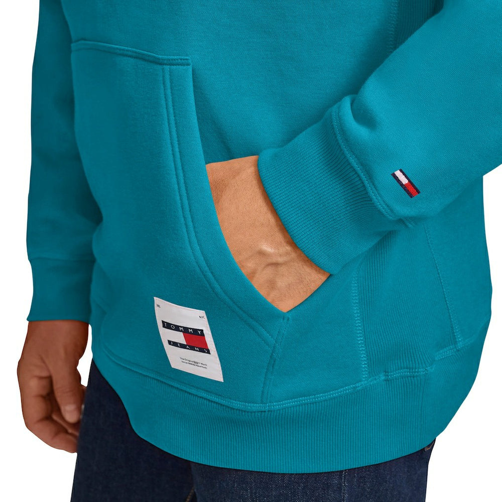 NBA - Charlotte Hornets Tommy Jeans Sebastian Pullover Hoodie - Teal