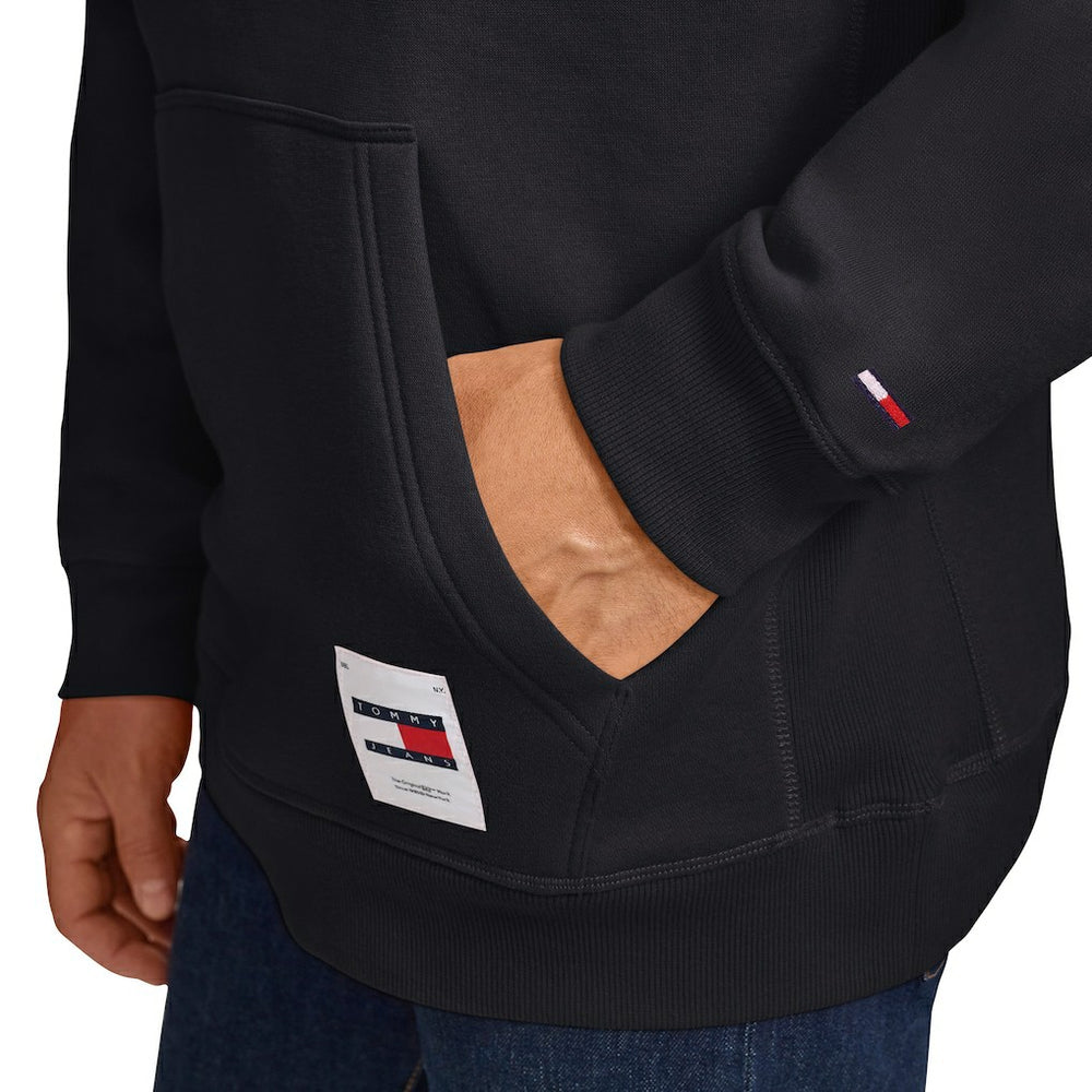 NBA - Brooklyn Nets Tommy Jeans Sebastian Pullover Hoodie - Black