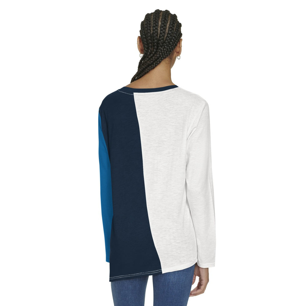 NBA - Minnesota Timberwolves Tommy Jeans Women's Amelia Color Blocked Long Sleeve T-Shirt - White/Navy