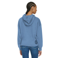NBA - Memphis Grizzlies Tommy Jeans Women's Stella Cropped Pullover Hoodie - Light Blue