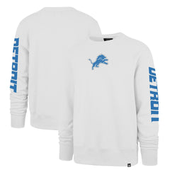 Detroit Lions '47 Headline Pullover Sweatshirt White - 47 brand