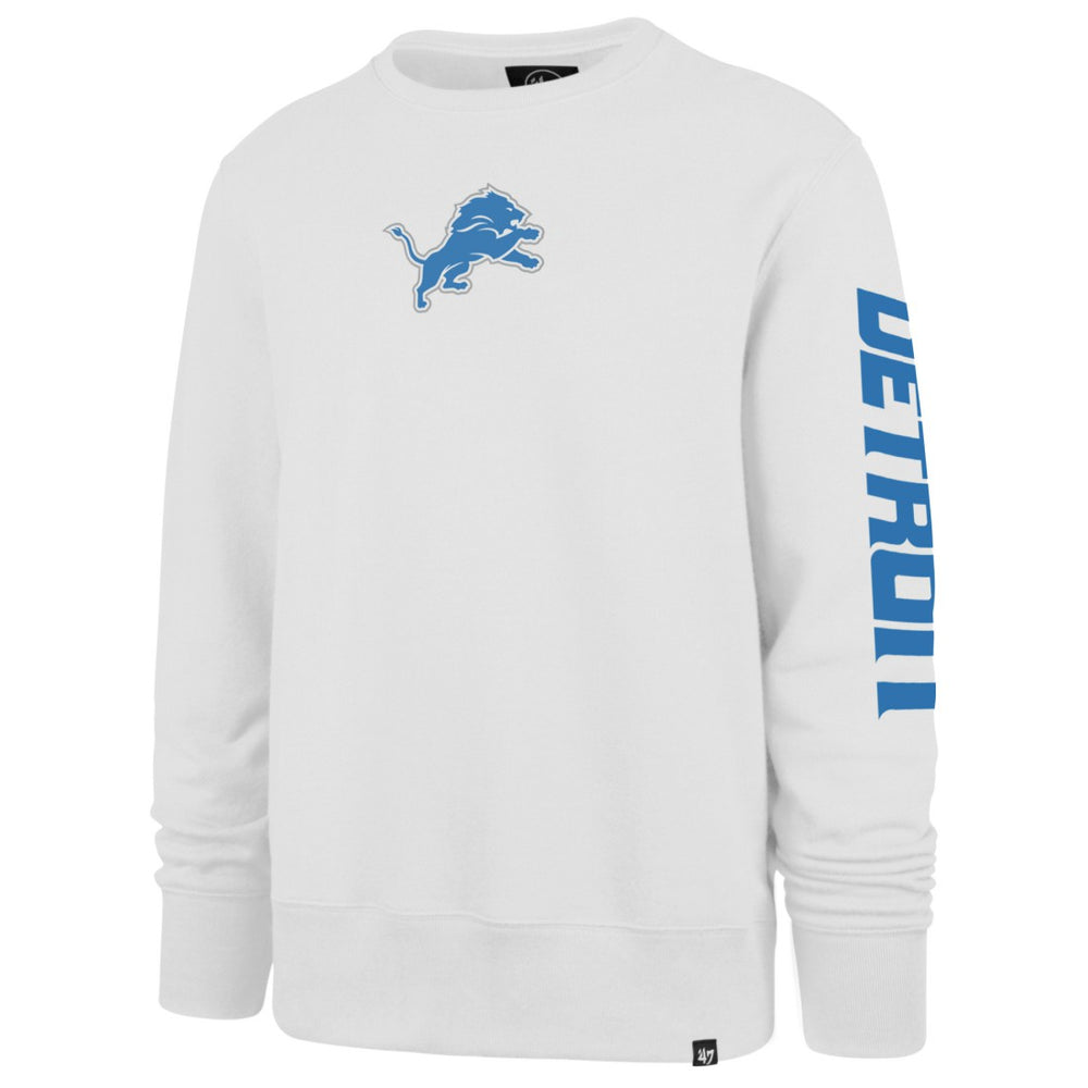 Detroit Lions '47 Headline Pullover Sweatshirt White - 47 brand