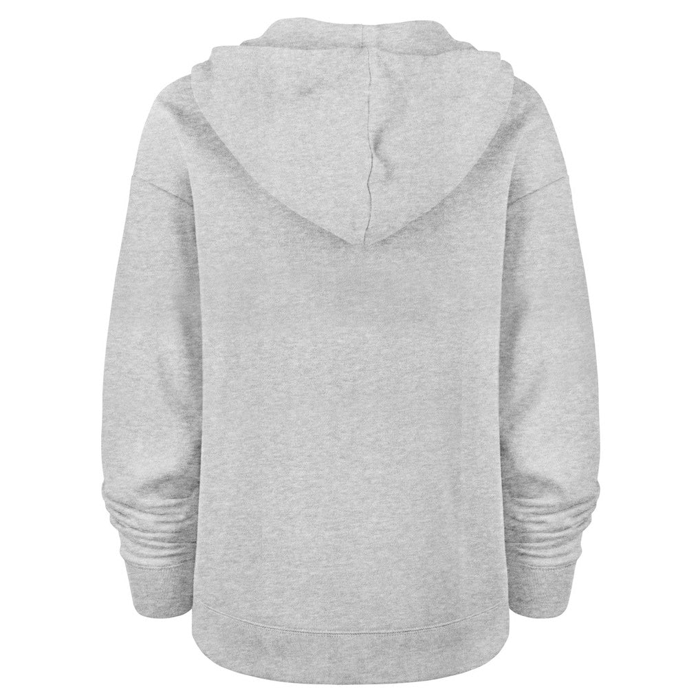 New York Jets '47 Women's Premier Kennedy V-Neck Pullover Hoodie Gray - 47 brand
