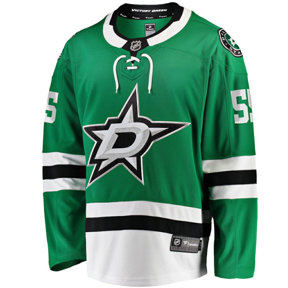 Thomas Harley Dallas Stars - Fanatics Home Premier Breakaway Player Jersey Kelly Green