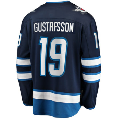David Gustafsson Winnipeg Jets Fanatics Home Premier Breakaway Player Jersey - Navy | NHL Jerseys
