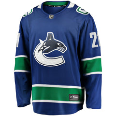 Nils Hoglander Vancouver Canucks - Fanatics Home Premier Breakaway Player Jersey Blue
