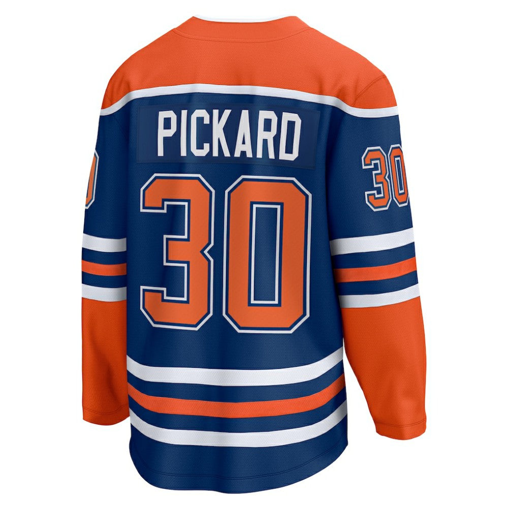 Calvin Pickard Edmonton Oilers - Fanatics Home Premier Breakaway Player Jersey Royal