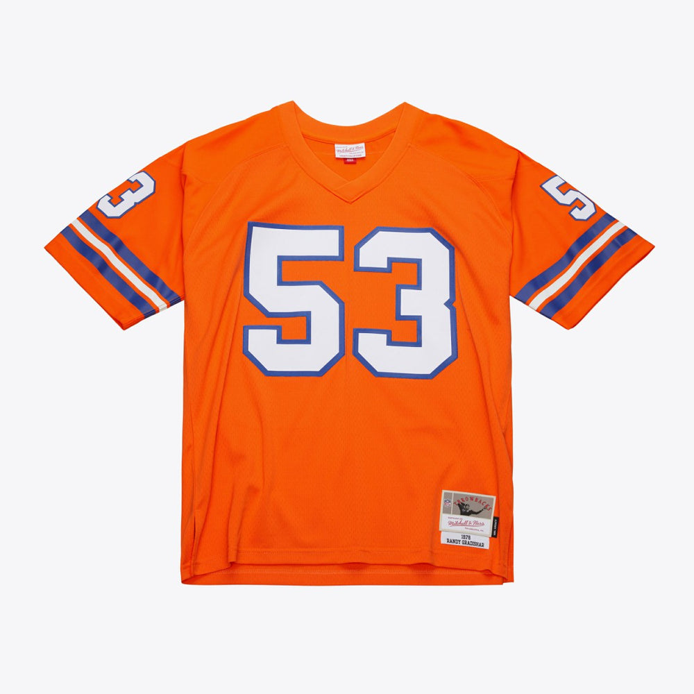 Randy Gradishar Denver Broncos 1978 Legacy Replica Jersey Orange - Mitchell & Ness