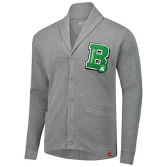 NBA - Boston Celtics Sportiqe Unisex Henshaw Full-Button Cardigan Sweater - Heather Gray