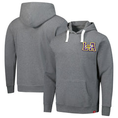 NBA - Los Angeles Lakers Sportiqe Unisex Varsity Collection Blake Pullover Hoodie - Heather Gray