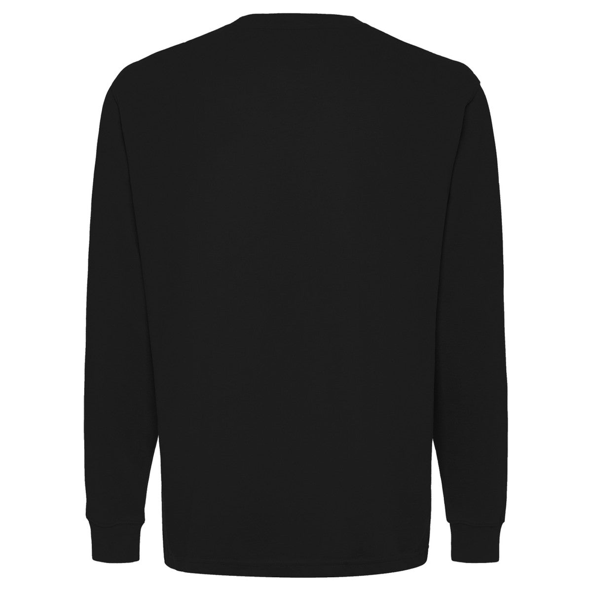 NBA - Los Angeles Lakers Sportiqe Unisex Wales Heavyweight Pocket Long Sleeve T-Shirt - Black