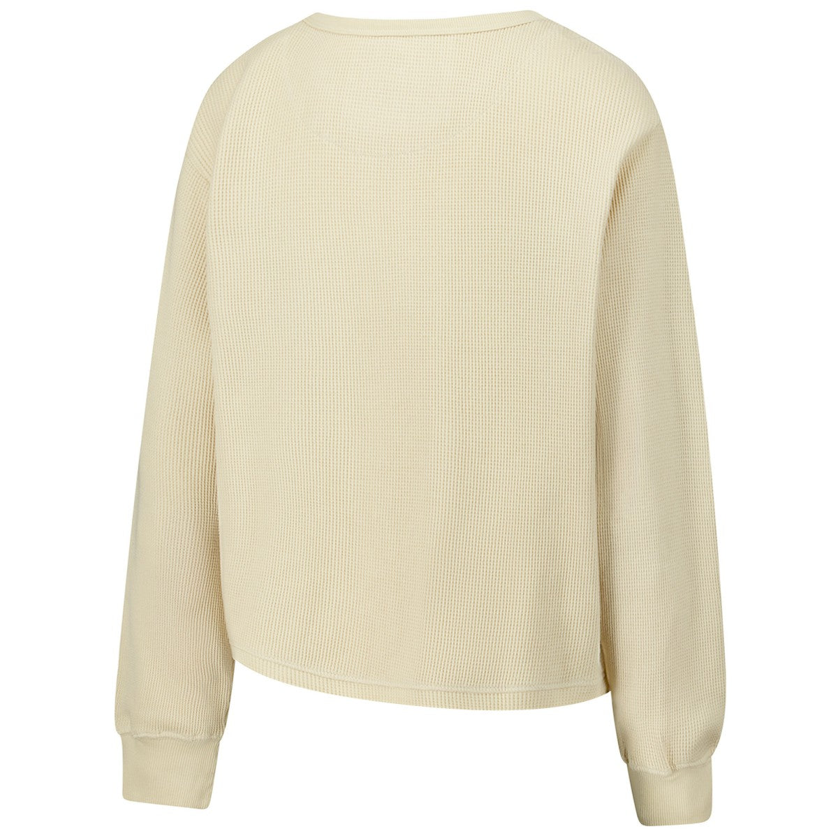 NBA - Milwaukee Bucks Sportiqe Unisex High Country Collection Cullen Waffle Knit Long Sleeve T-Shirt - Cream