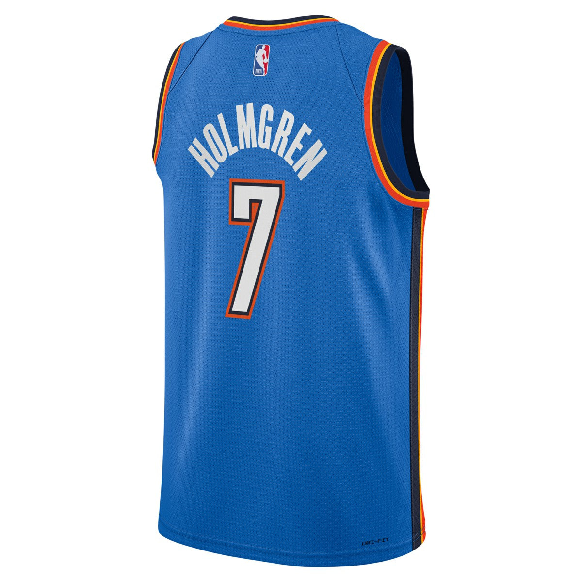 Nike - Chet Holmgren Oklahoma City Thunder Youth Swingman Jersey - Icon Edition - Blue