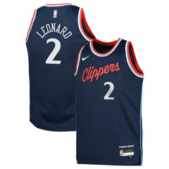 Nike - Kawhi Leonard LA Clippers Youth Swingman Jersey - Icon Edition - Royal