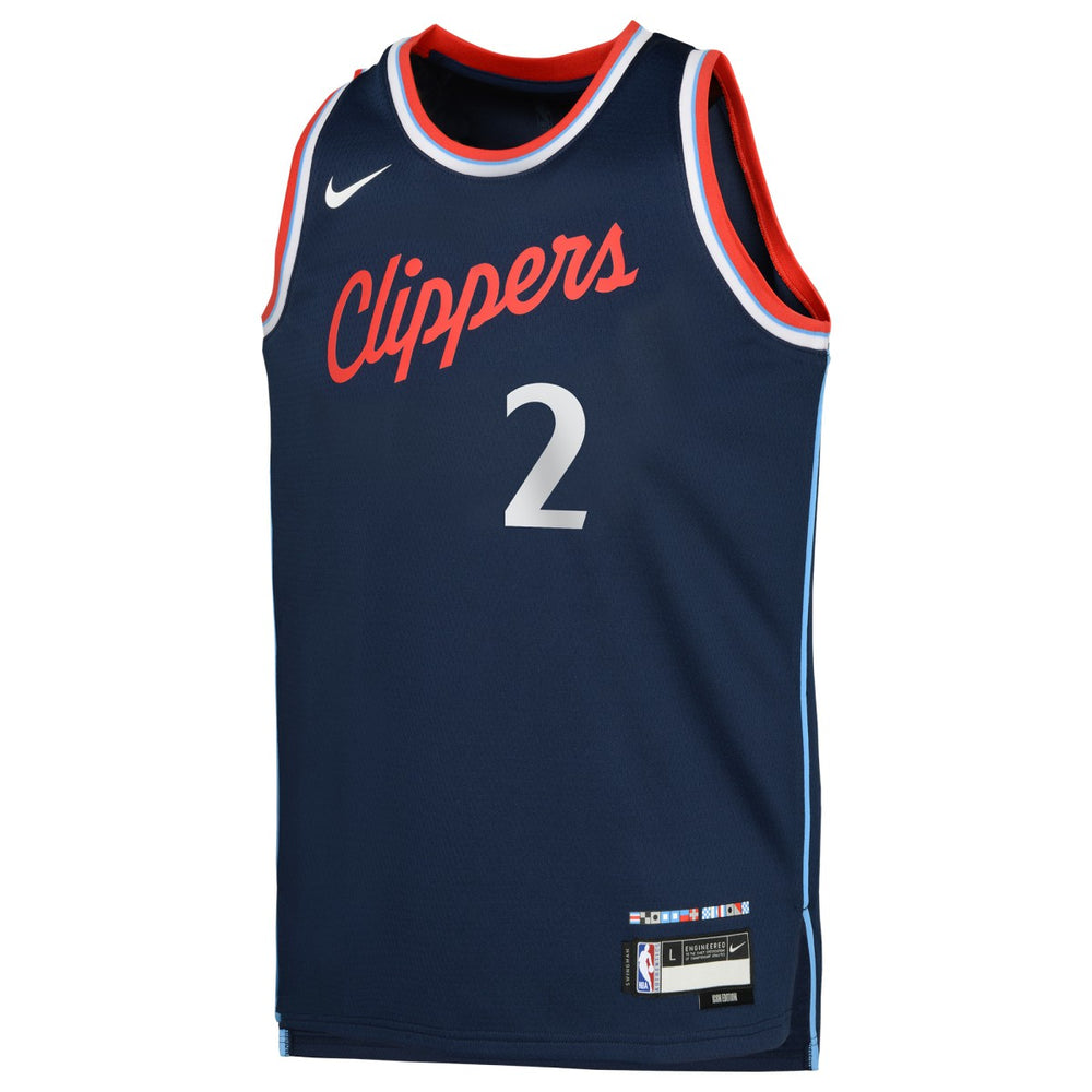 Nike - Kawhi Leonard LA Clippers Youth Swingman Jersey - Icon Edition - Royal