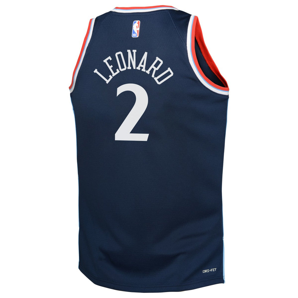 Nike - Kawhi Leonard LA Clippers Youth Swingman Jersey - Icon Edition - Royal