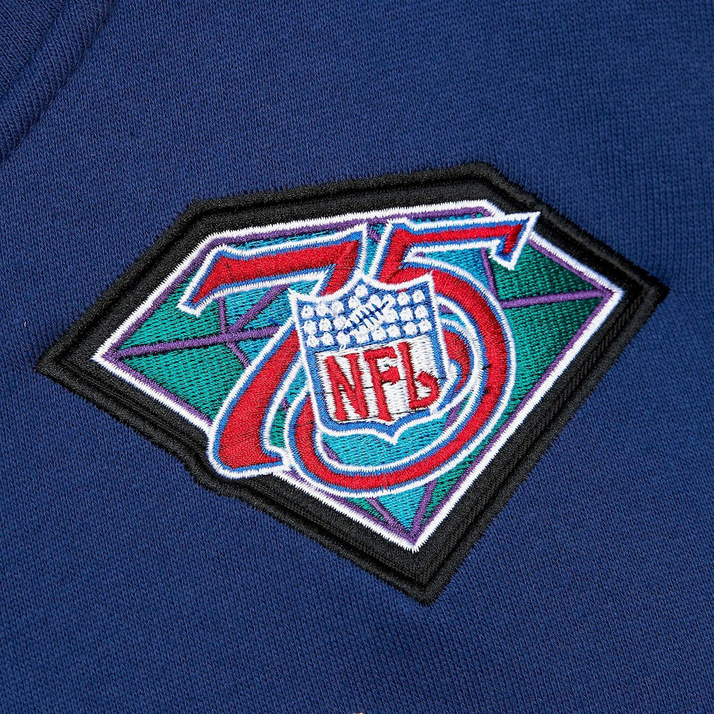 Emmitt Smith Dallas Cowboys Retired Player Name & Number Pullover Hoodie Navy - Mitchell & Ness