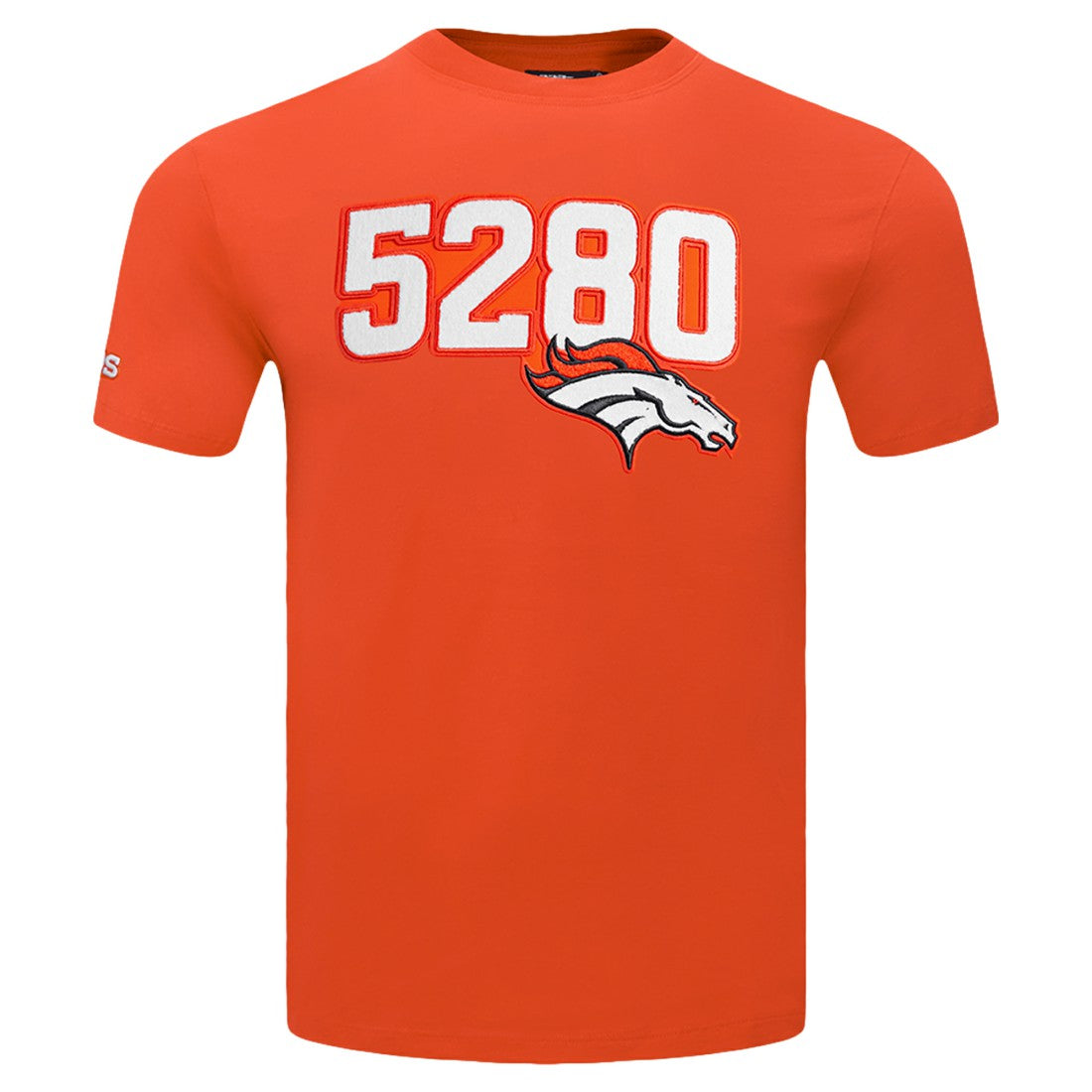 Denver Broncos Pro Standard Frozen Single Jersey T-Shirt Orange - NFL