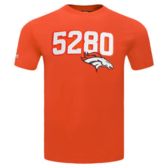 Denver Broncos Pro Standard Frozen Single Jersey T-Shirt Orange - NFL