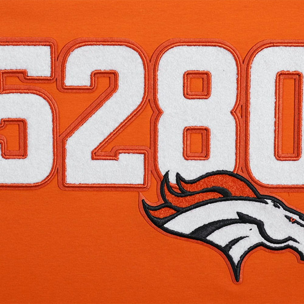Denver Broncos Pro Standard Frozen Single Jersey T-Shirt Orange - NFL