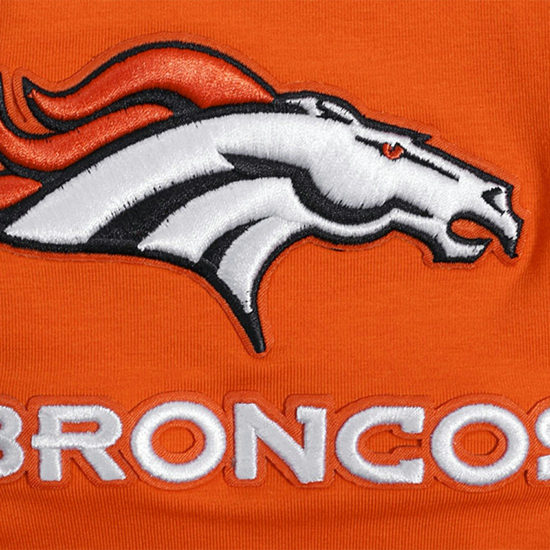 Denver Broncos Pro Standard Frozen Single Jersey T-Shirt Orange - NFL