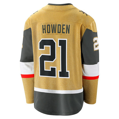 Brett Howden Vegas Golden Knights Fanatics Home Premier Breakaway Player Jersey - Gold | NHL Jerseys