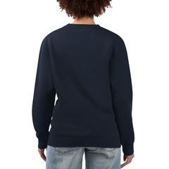 Seattle Seahawks G-III 4Her by Carl Banks Women's Football Logo Graphic Fleece Tri-Blend Pullover Sweatshirt Navy - NFL
