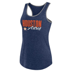 Houston Astros Profile Women's Plus Size Racerback Tank Top for sale
