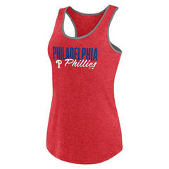 Philadelphia Phillies Profile Women's Plus Size Racerback Tank Top Clearance
