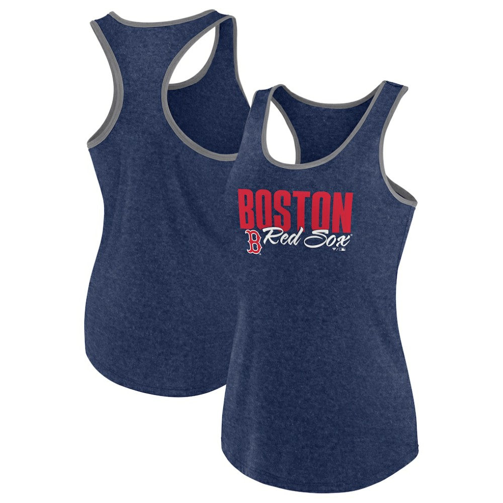 Boston Red Sox Profile Women's Plus Size Racerback Tank Top discount