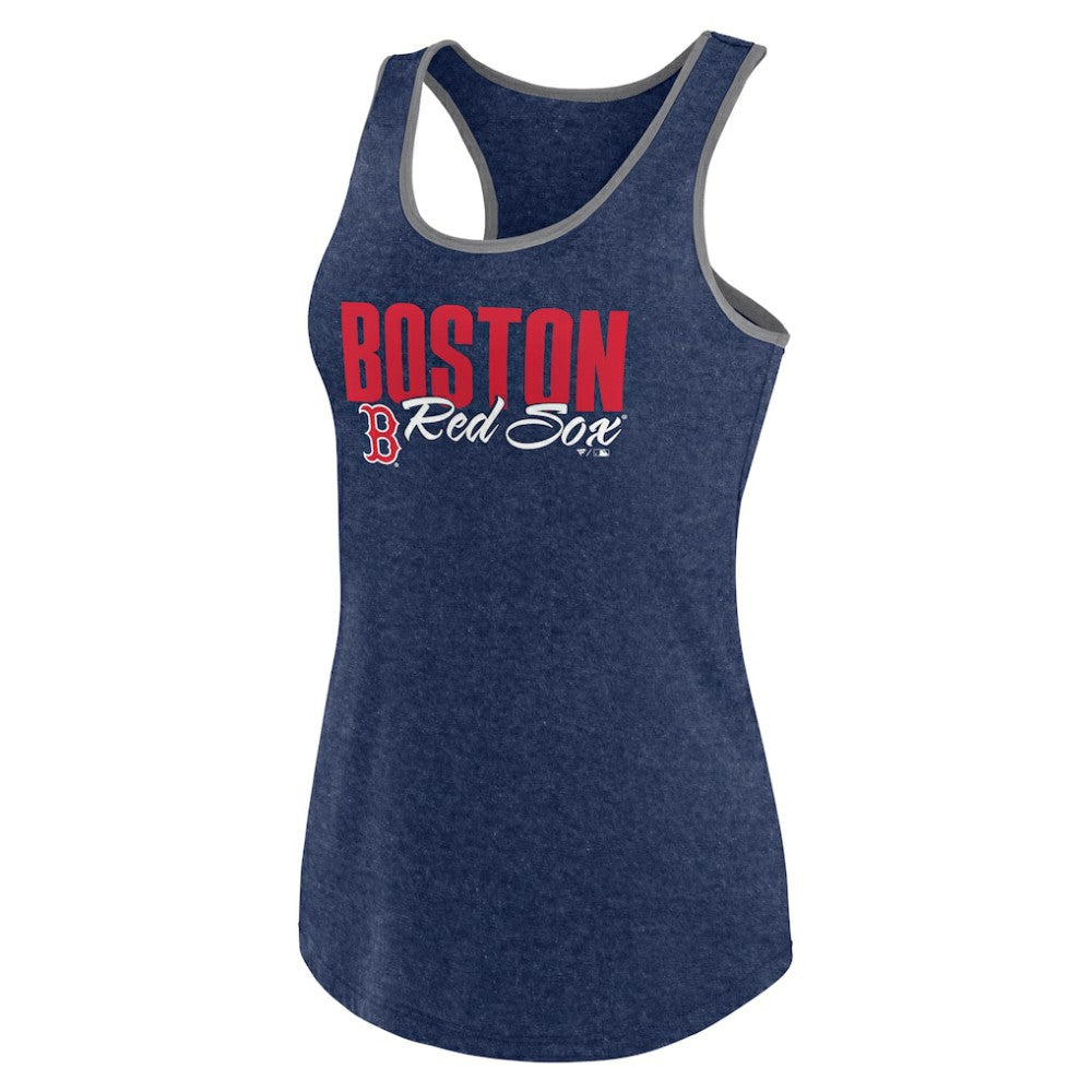Boston Red Sox Profile Women's Plus Size Racerback Tank Top discount