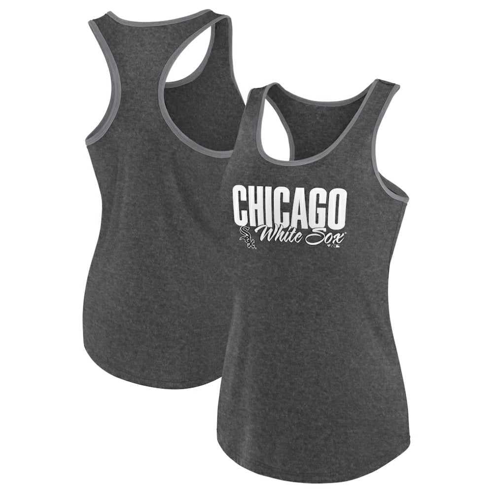 Chicago White Sox Profile Women's Plus Size Racerback Tank Top Lifestyle