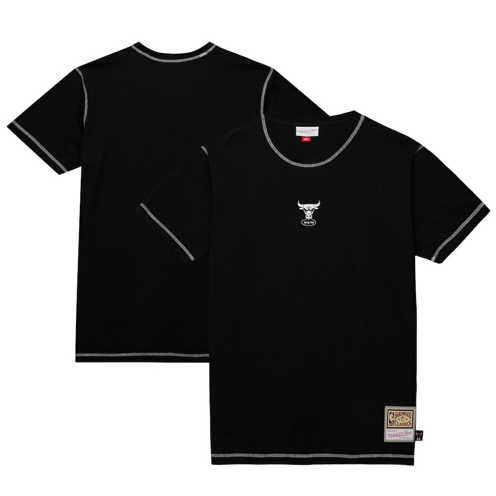 Mitchell & Ness - Chicago Bulls Hardwood Classics Contrast 2K Graphic T-Shirt - Black