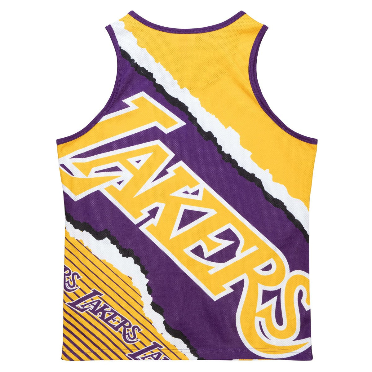Mitchell & Ness - Los Angeles Lakers Jumbotron 2.0 Sublimated Tank Top - Gold