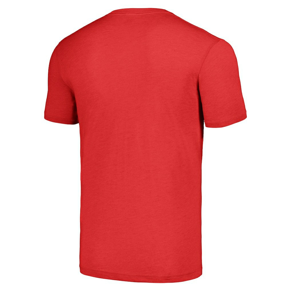 Andre Johnson Houston Texans Homage Caricature Retired Player Tri-Blend T-Shirt Red - NFL