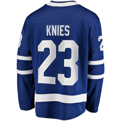 Matthew Knies Toronto Maple Leafs - Fanatics Home Premier Breakaway Player Jersey Blue