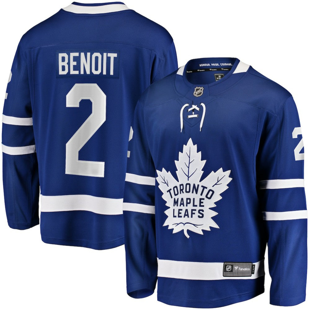 Simon Benoit Toronto Maple Leafs Fanatics Home Premier Breakaway Player Jersey - Blue | NHL Jerseys