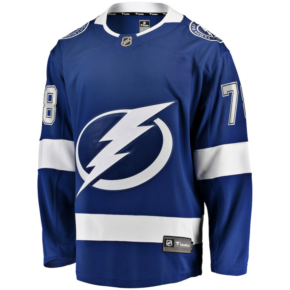 Emil Lilleberg Tampa Bay Lightning - Fanatics Home Premier Breakaway Player Jersey Blue