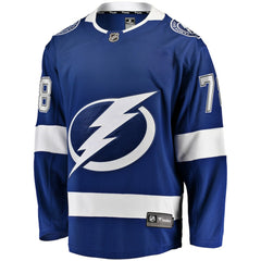 Emil Lilleberg Tampa Bay Lightning - Fanatics Home Premier Breakaway Player Jersey Blue