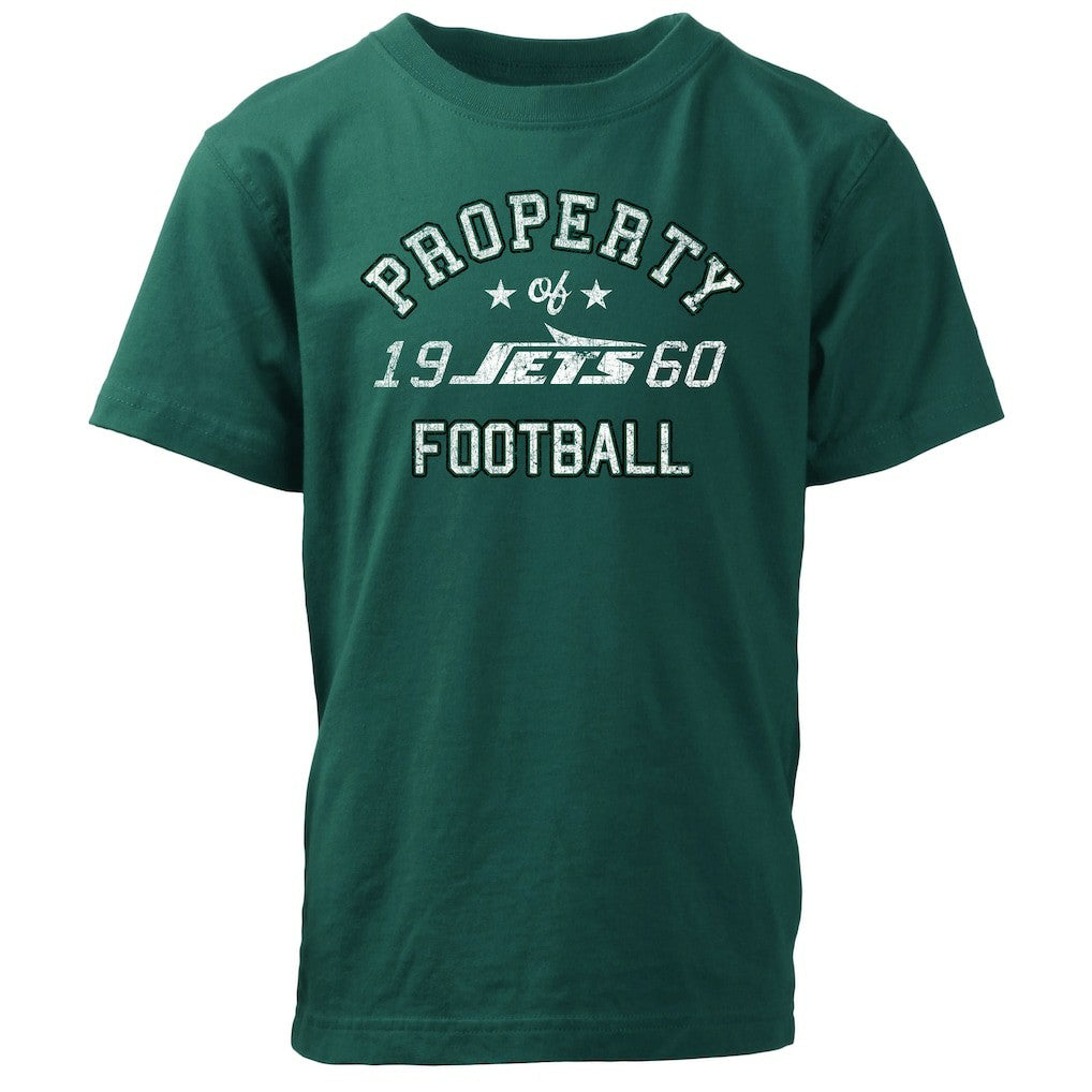 New York Jets Wes & Willy Youth Property Of T-Shirt Green - NFL